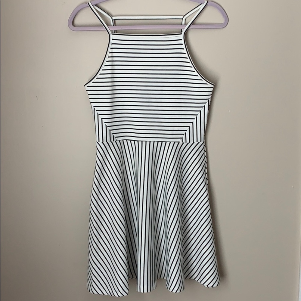 Striped Midi/Mini Dress